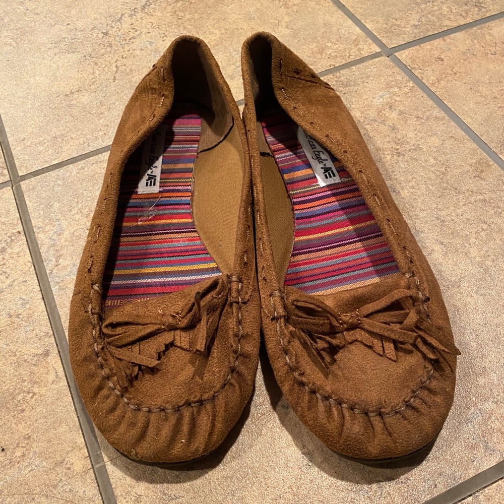 American eagle moccasins